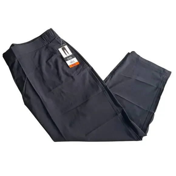 Eddie Baur Womens Black Traveler Ankle Pants UPF 50+ XXL - Picture 2 of 6